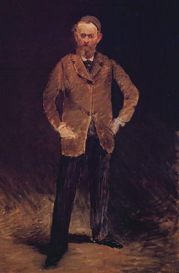 Edouard Manet Self-Portrait with a Scull-Cap oil painting picture